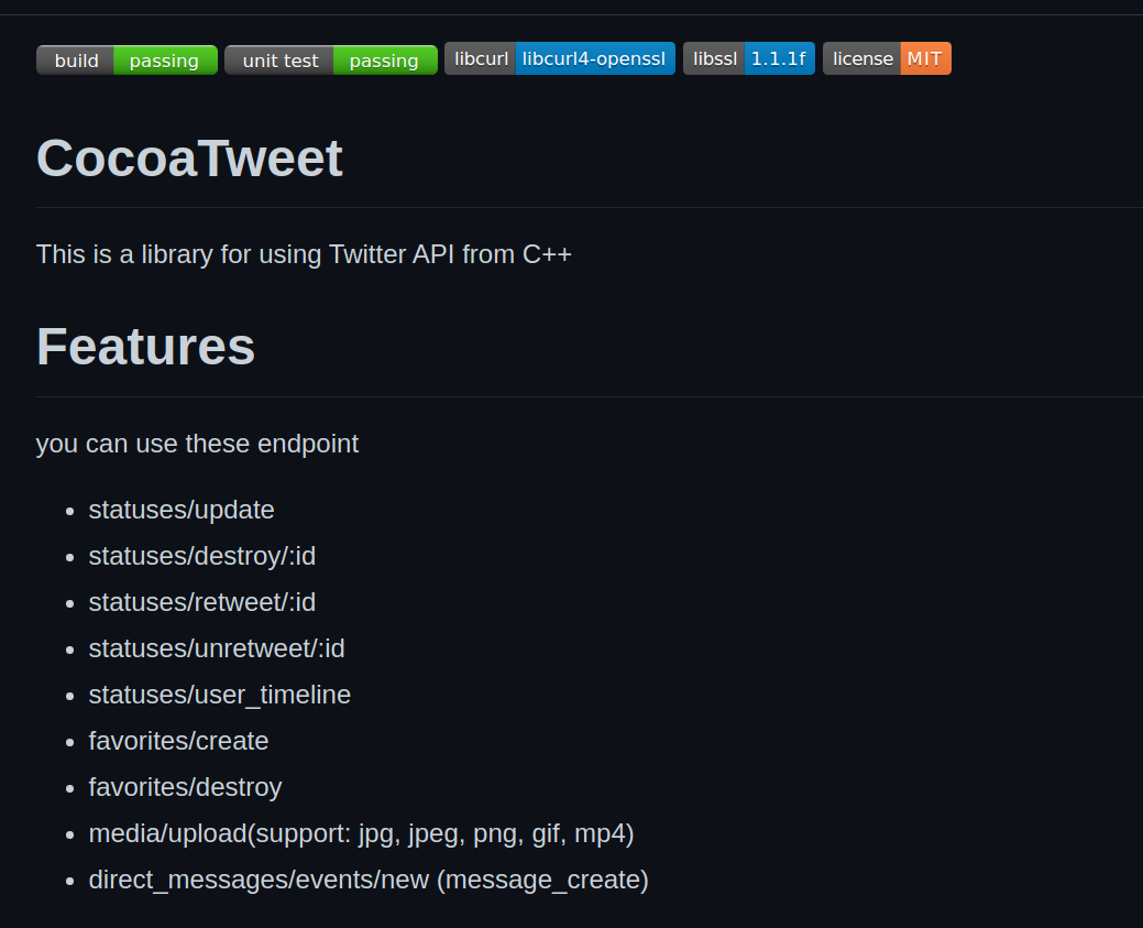 CocoaTweet